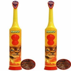 Firefly Firefly Clean N' Protect Lion King Power Toothbrush (Set of 2 Pack)